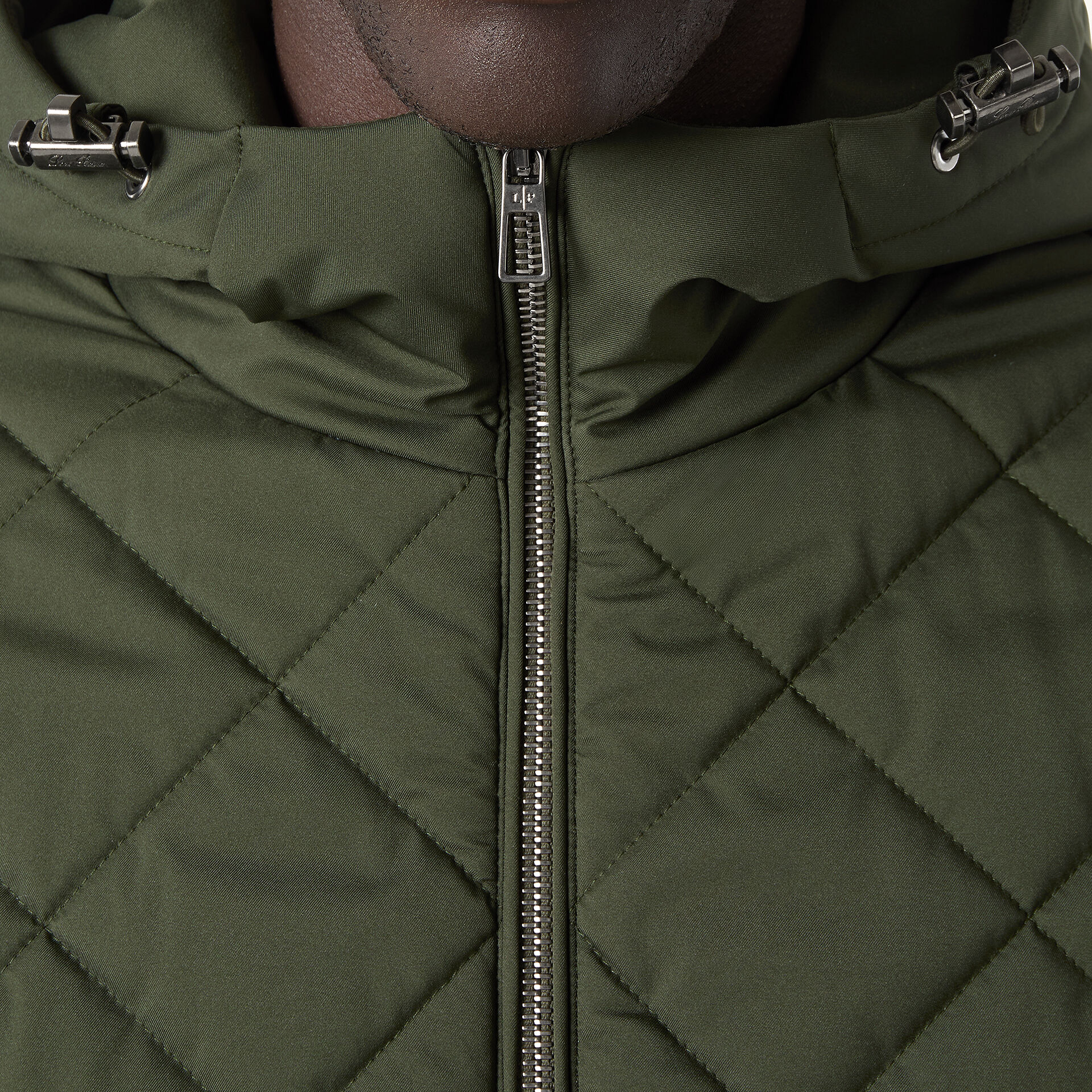 Loro Piana Ampay Bomber Jacket in Microfibre - Storm System®