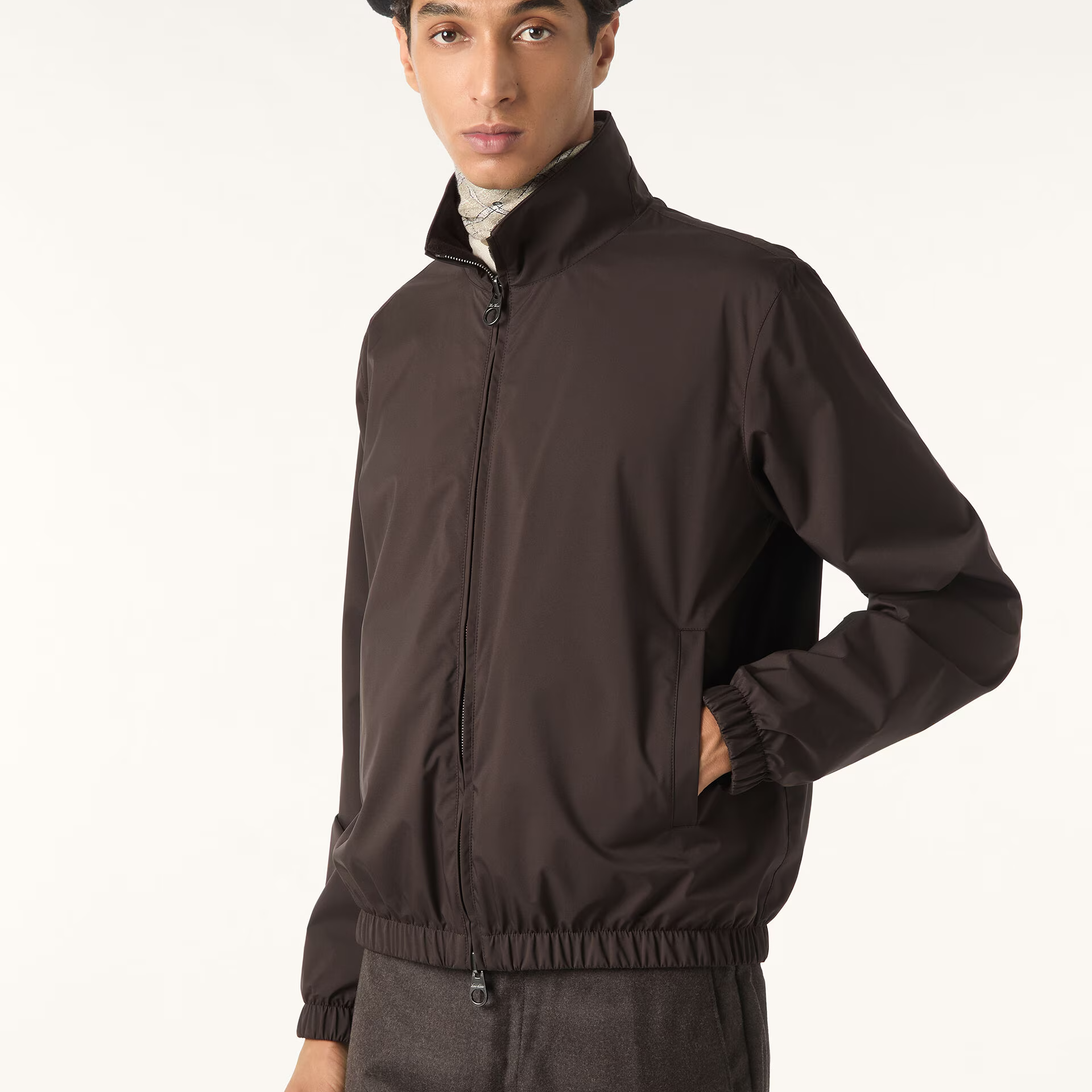 Loro Piana Windmate® Bomber Jacket in Windmate® - Storm System®
