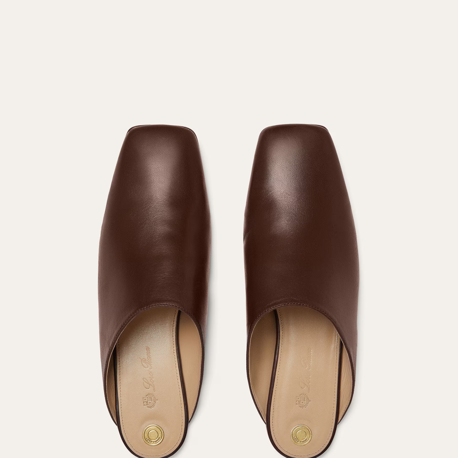 Loro Piana Alba Flat Mule in Lambskin