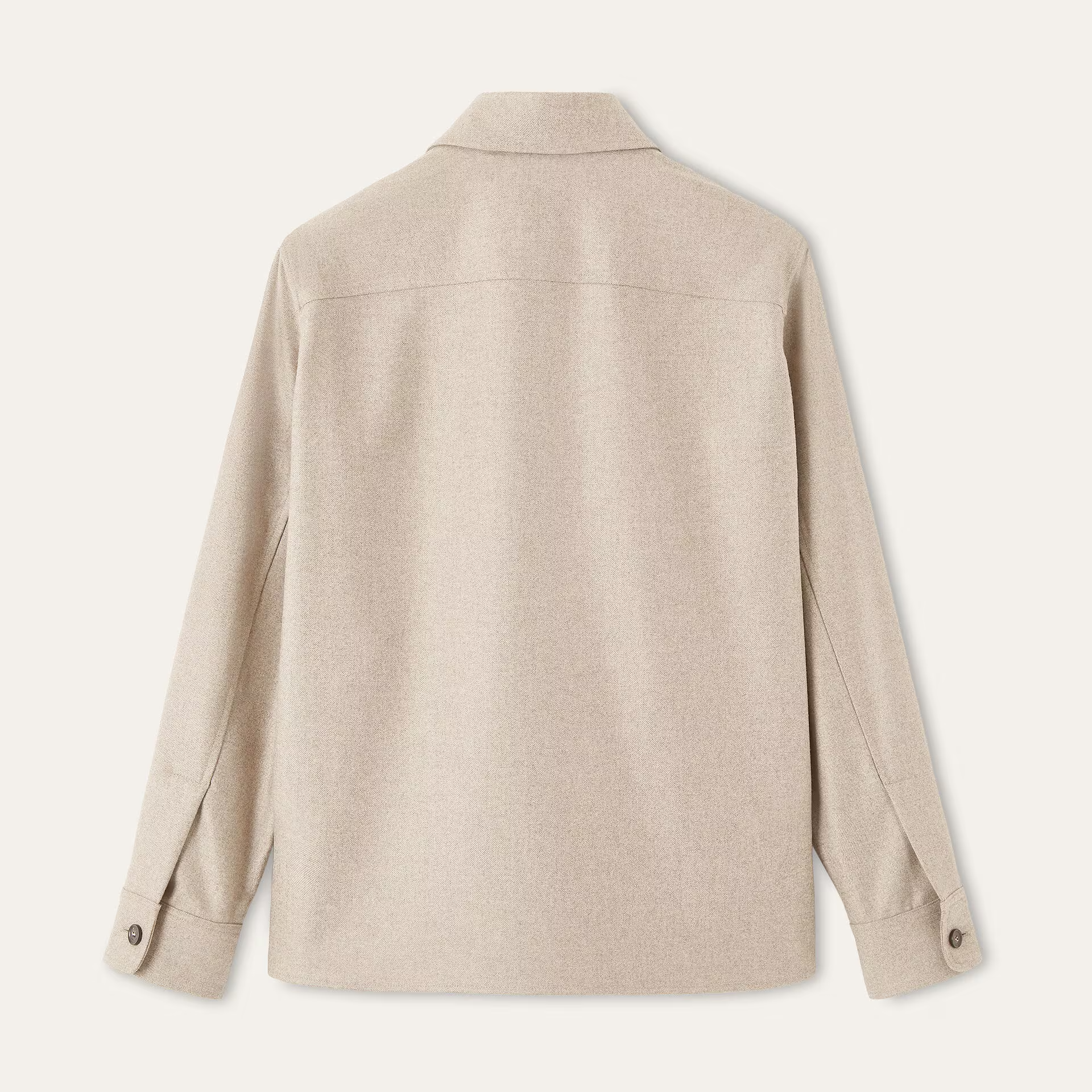 Loro Piana Jim Overshirt in Virgin Wool, Cashmere