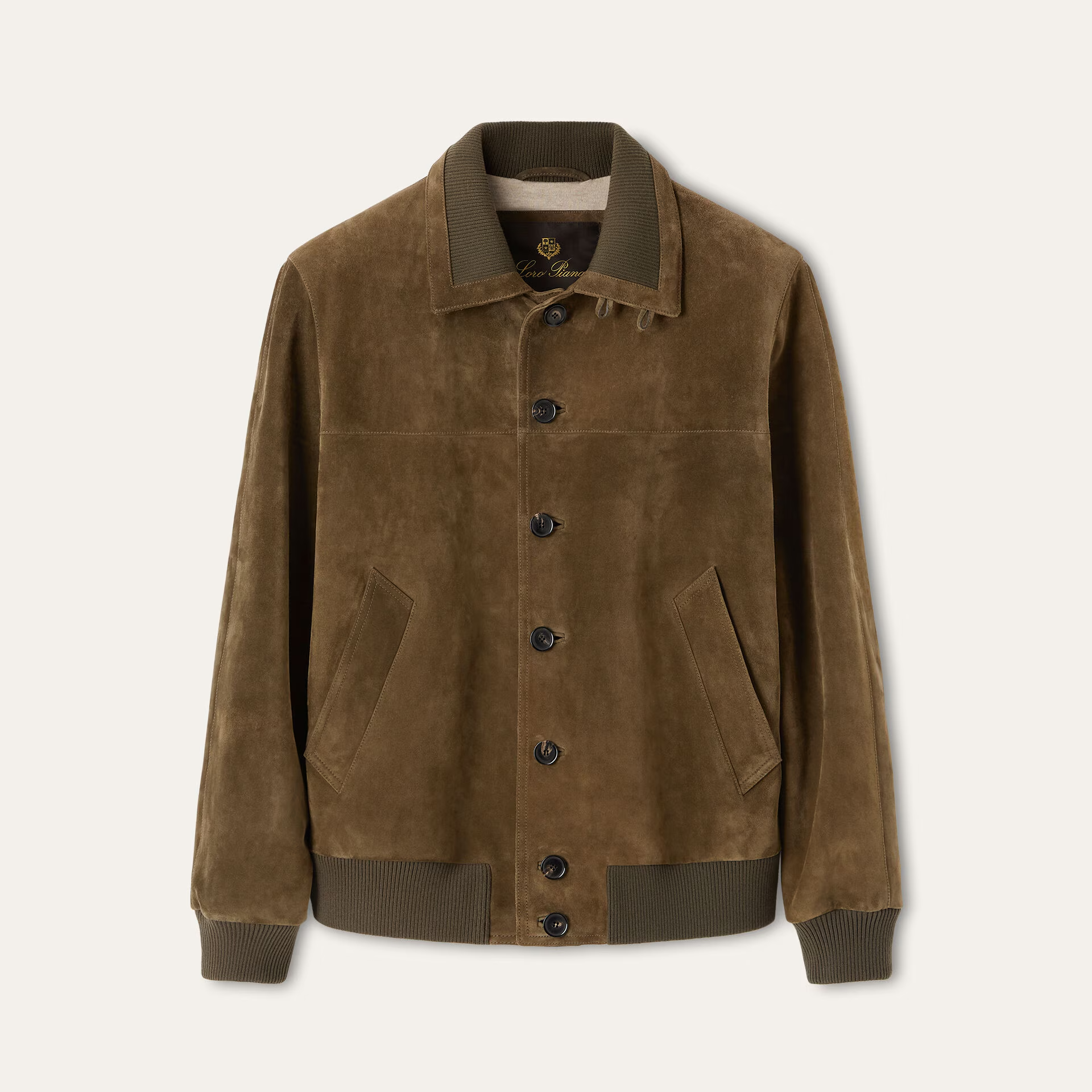 Loro Piana Maremma Bomber Jacket in Calfskin