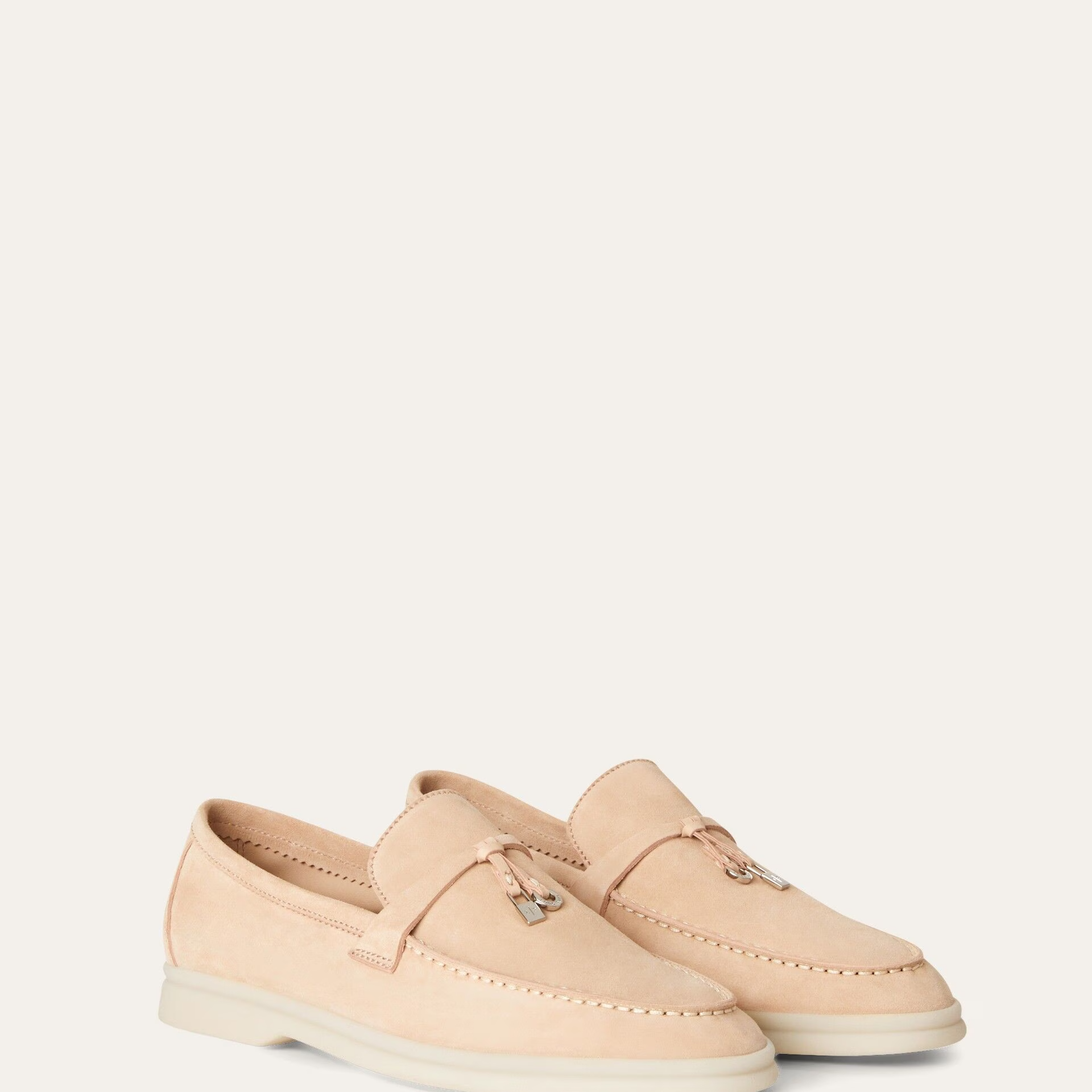 Loro Piana Summer Charms Walk Loafer in Suede