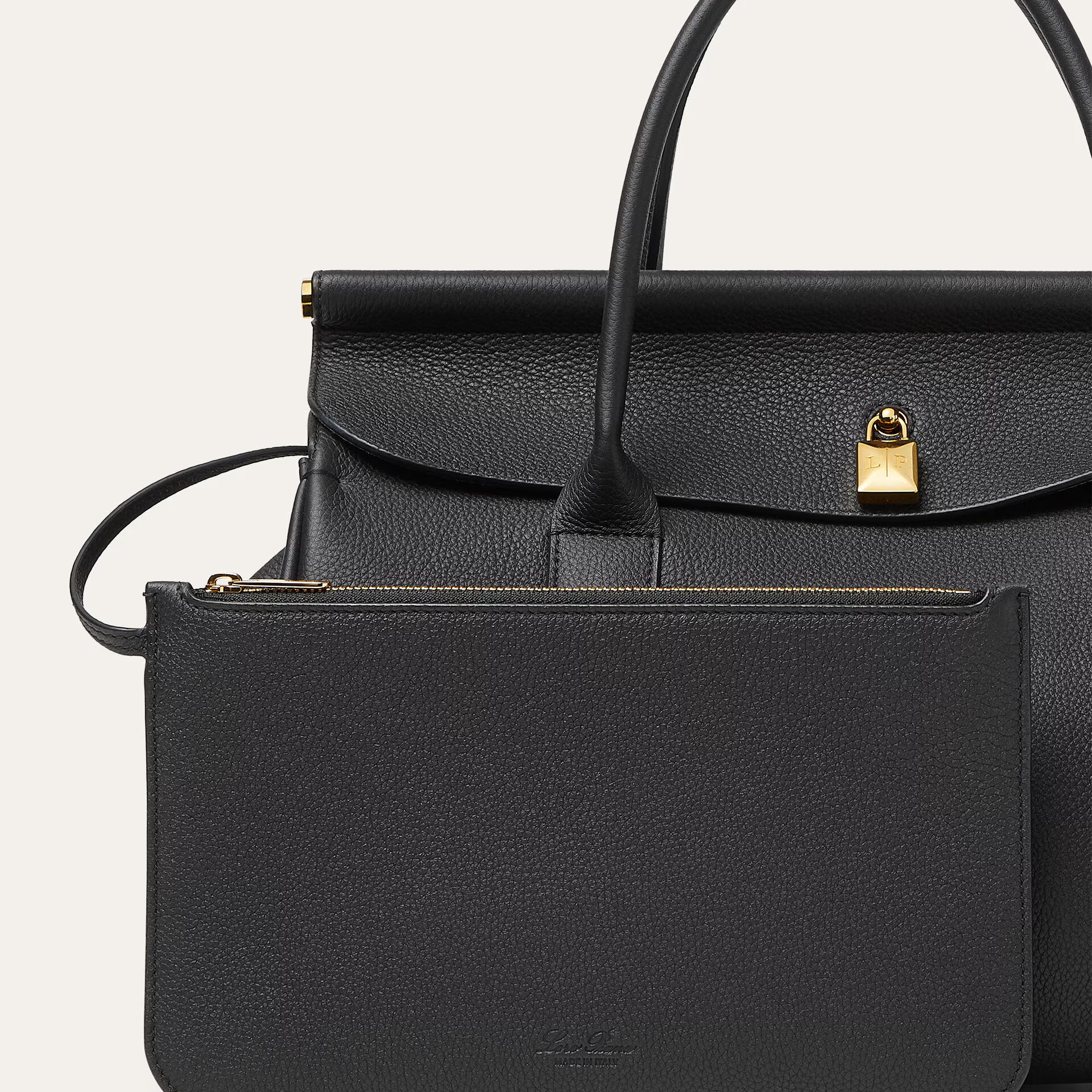Loro Piana Loom bag L32 in Grained Calfskin