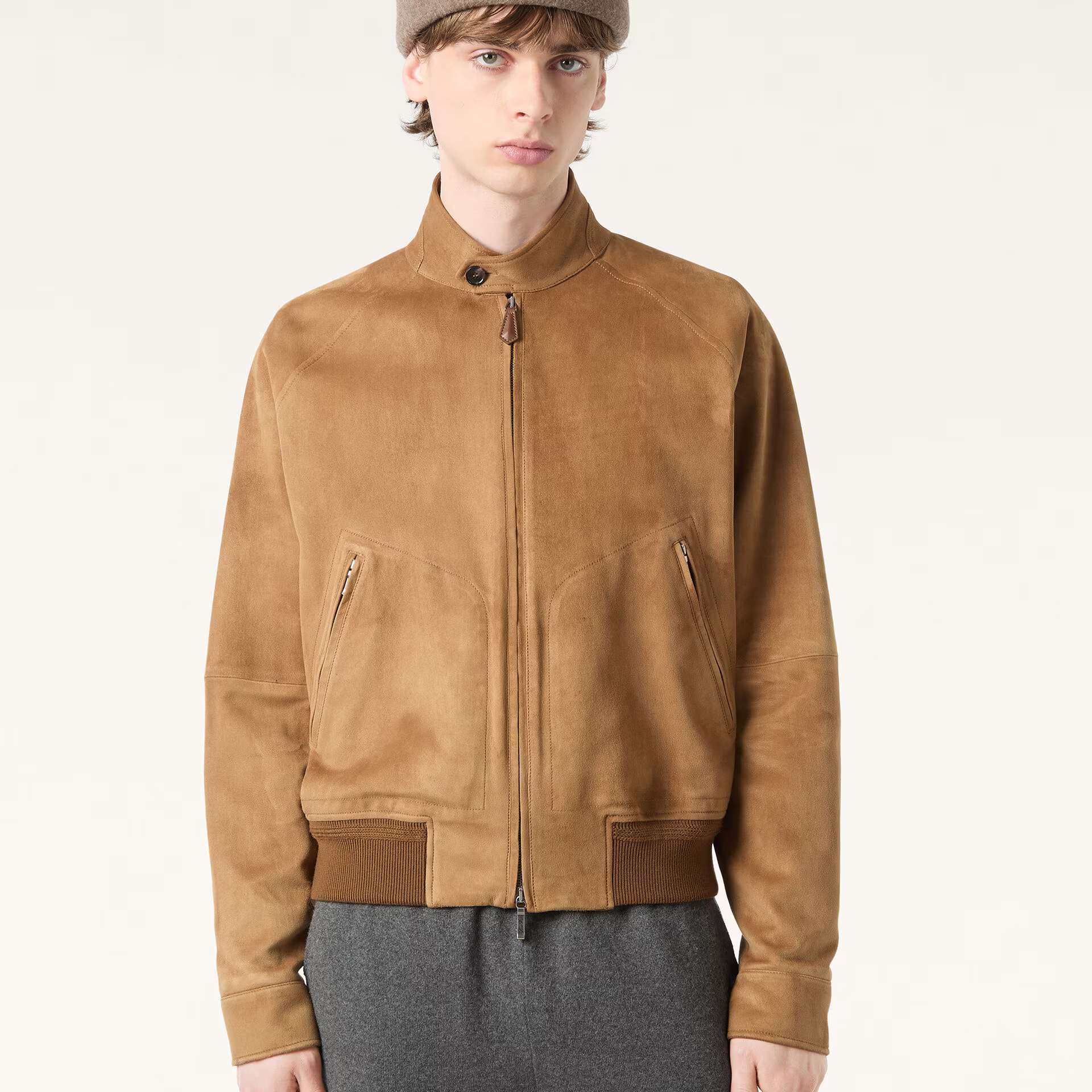Loro Piana Novak Bomber Jacket in Lambskin