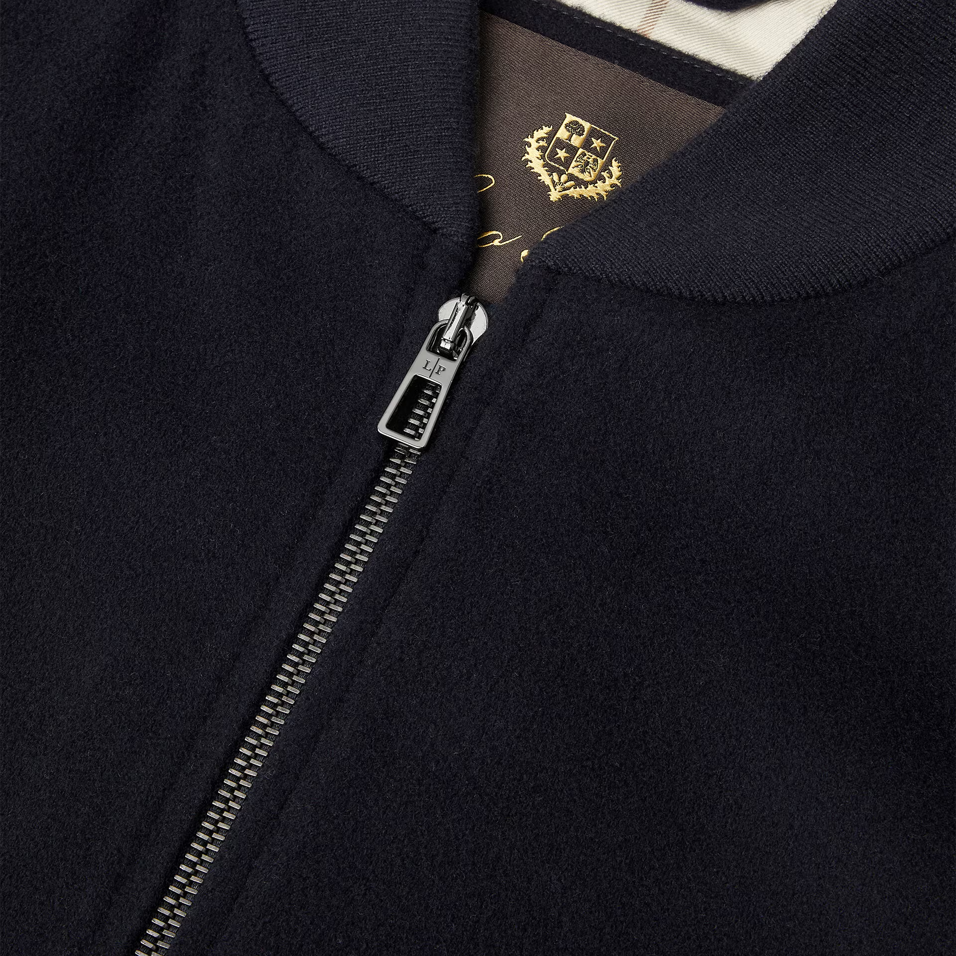 Loro Piana Ivy Bomber Jacket in Cashmere - Storm System®