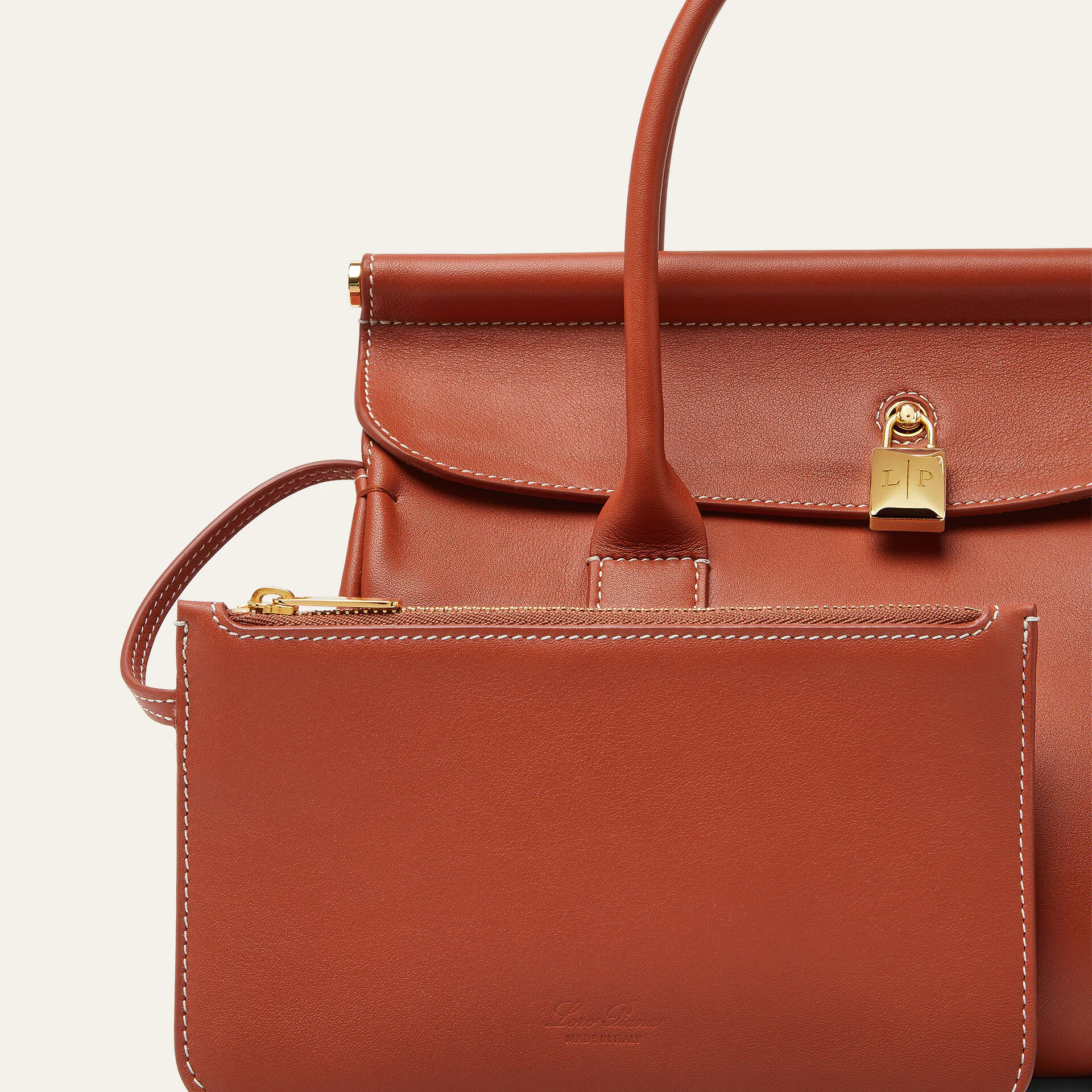 Loro Piana Loom bag L25 in Calfskin