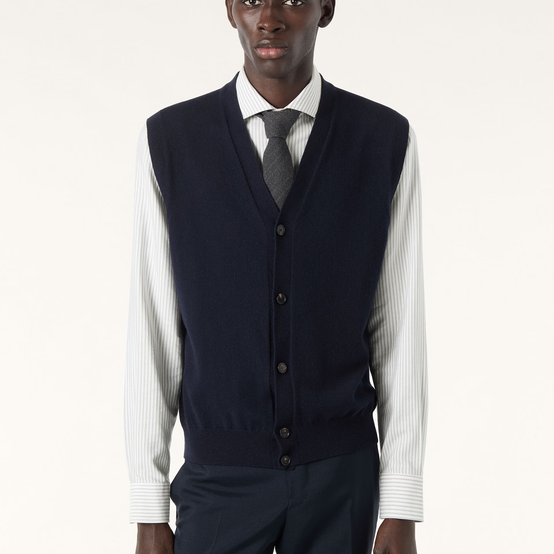 Loro Piana Classic Vest in Baby Cashmere