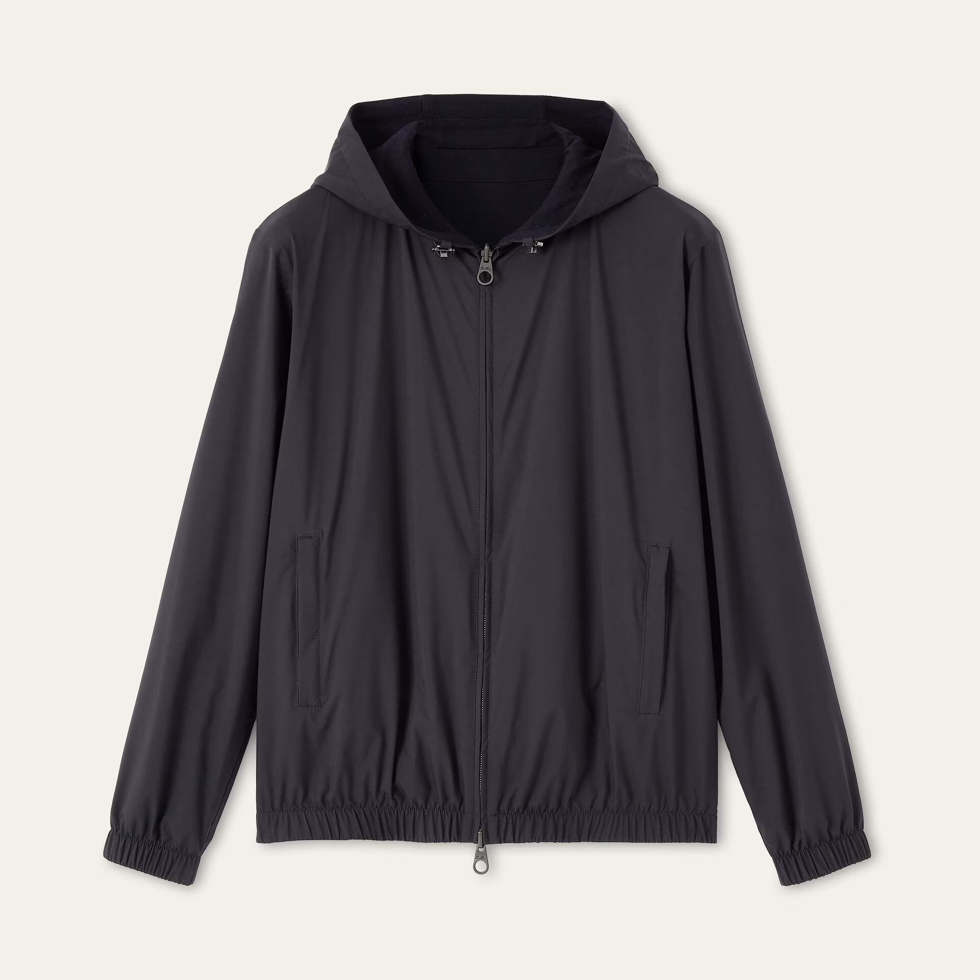 Loro Piana Hooded Bomber in Microfibre - Storm System®