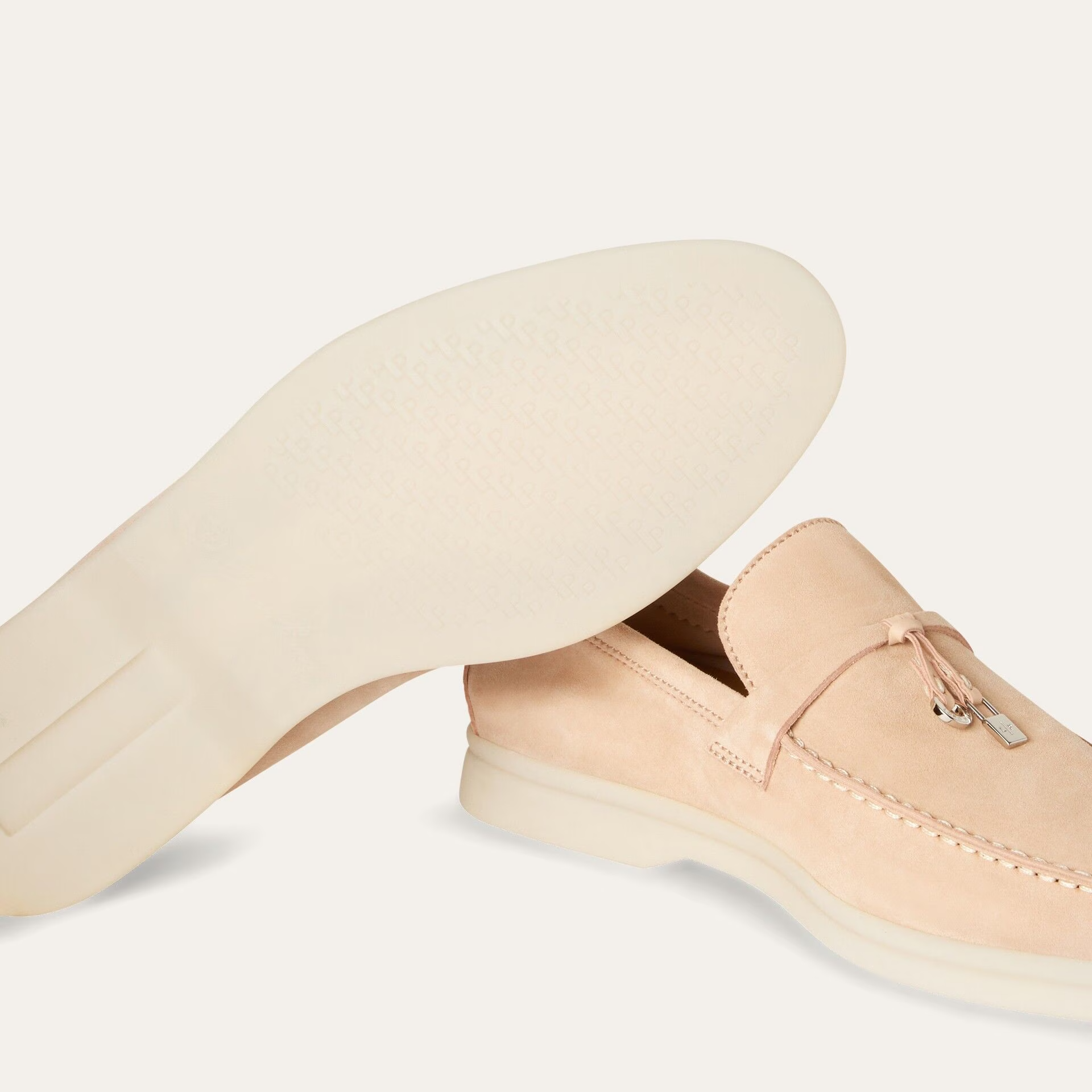 Loro Piana Summer Charms Walk Loafer in Suede