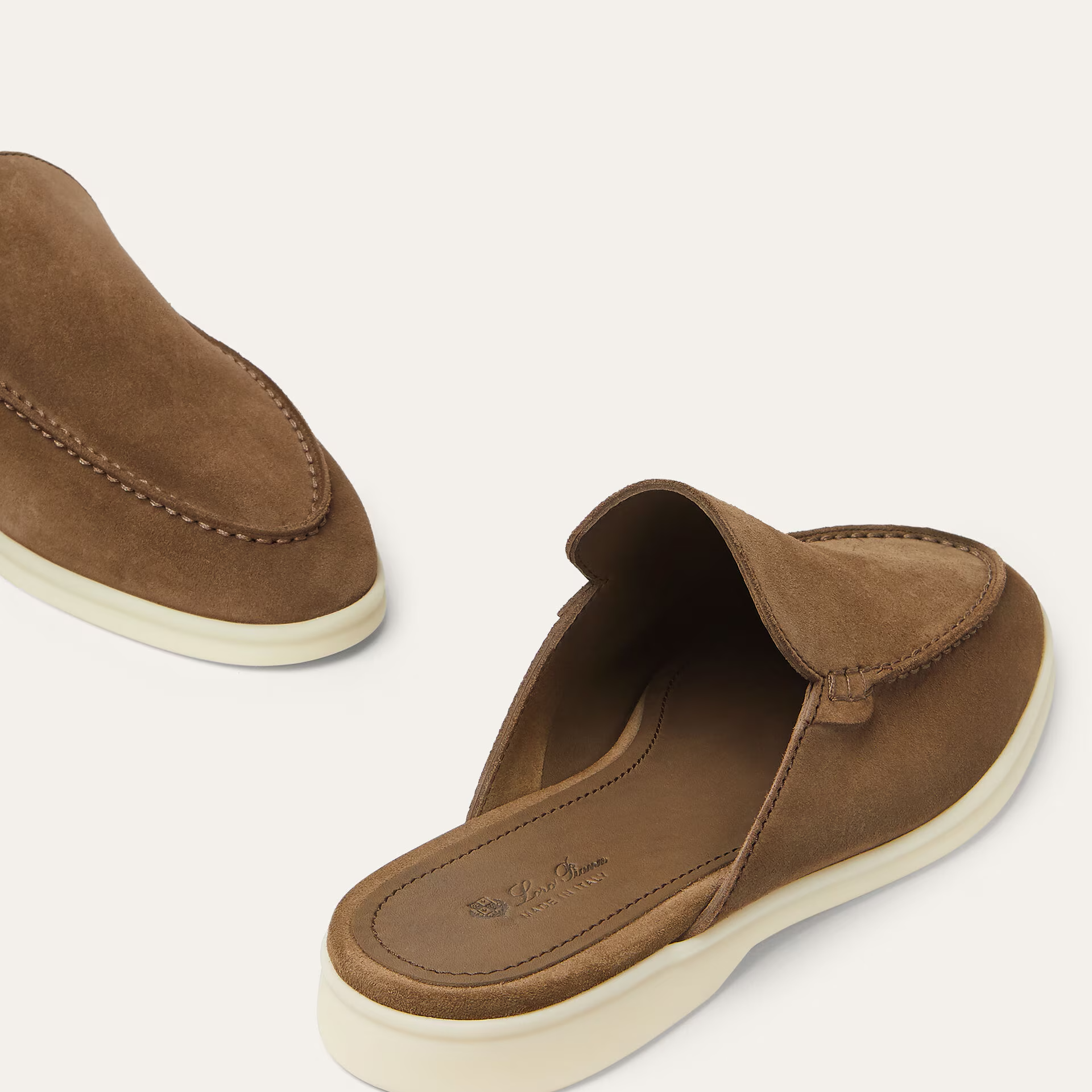 Loro Piana Babouche Walk Loafer in Suede