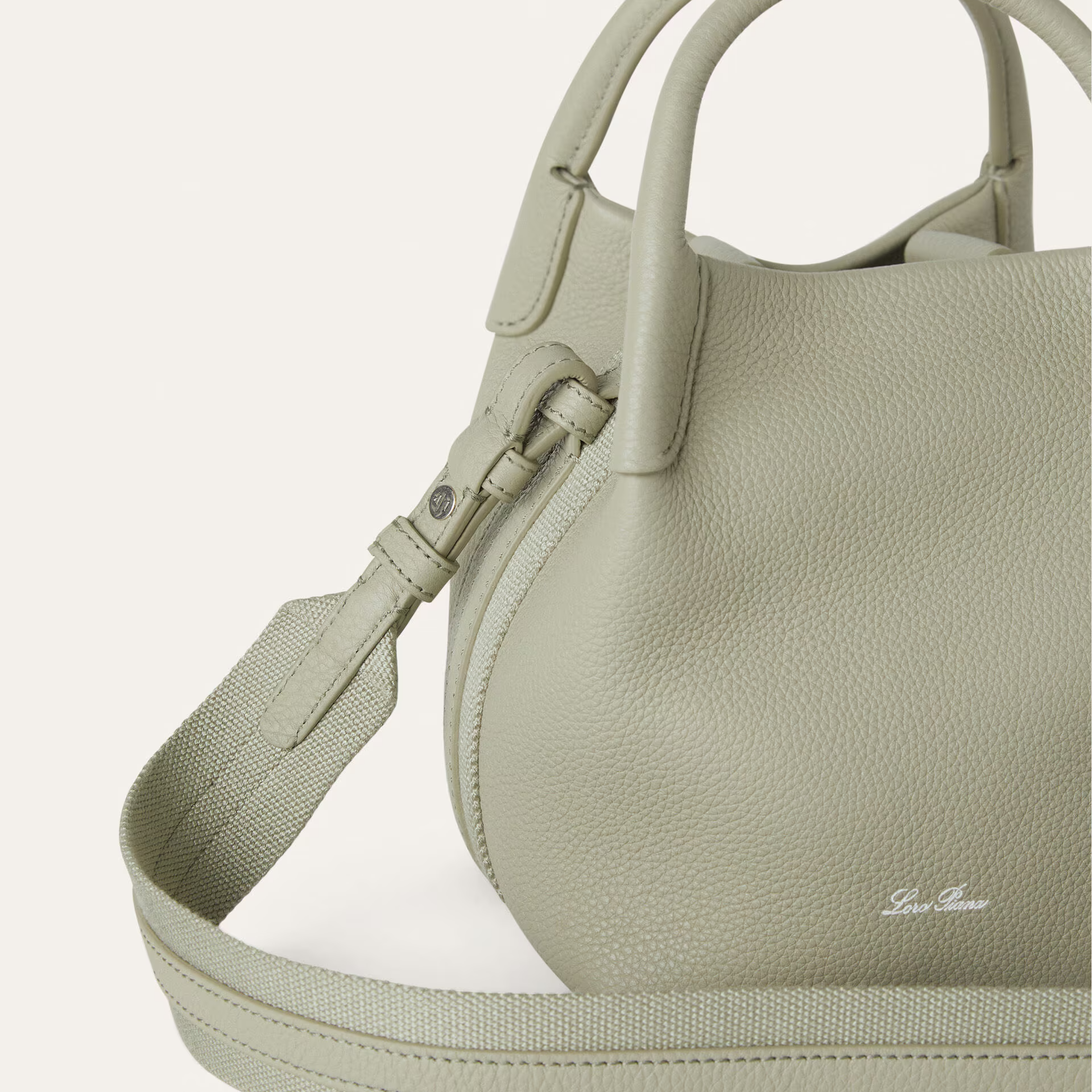 Loro Piana Micro Bale bag in Grained Calfskin