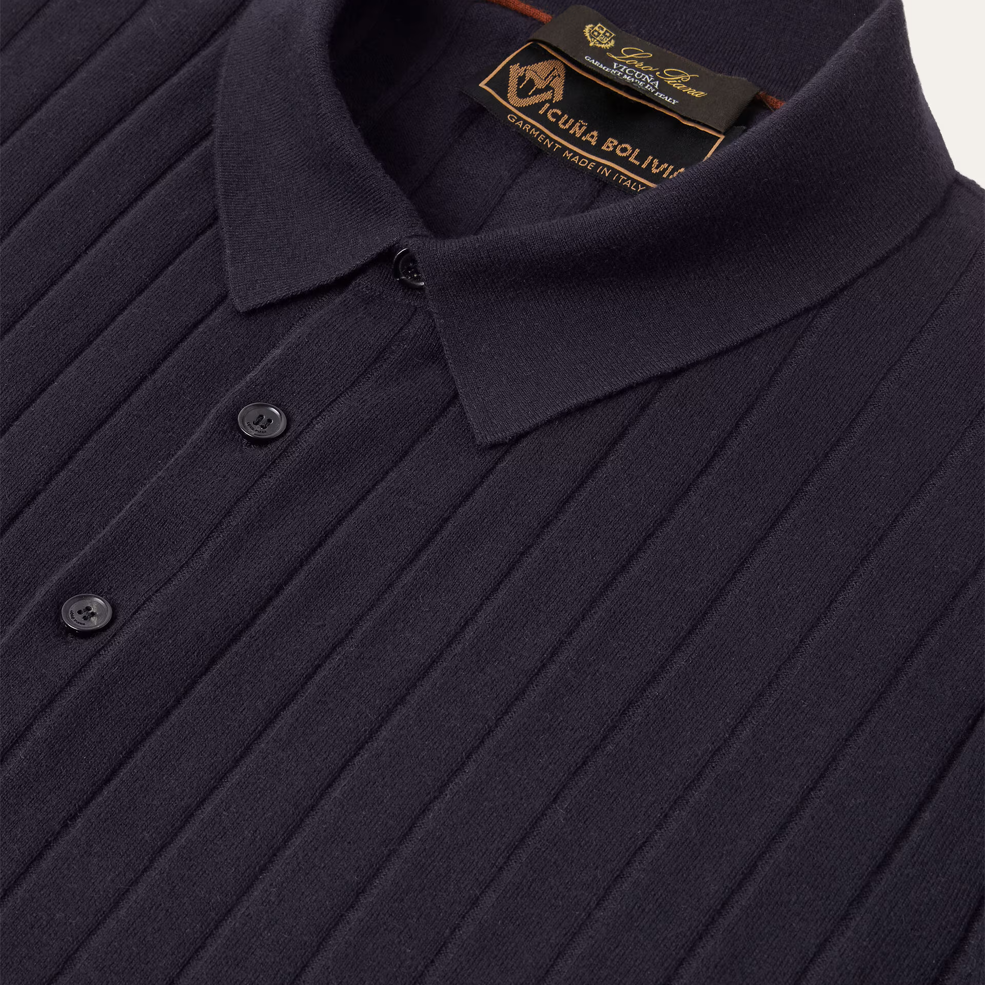 Loro Piana Iconic Polo Shirt in Vicuña