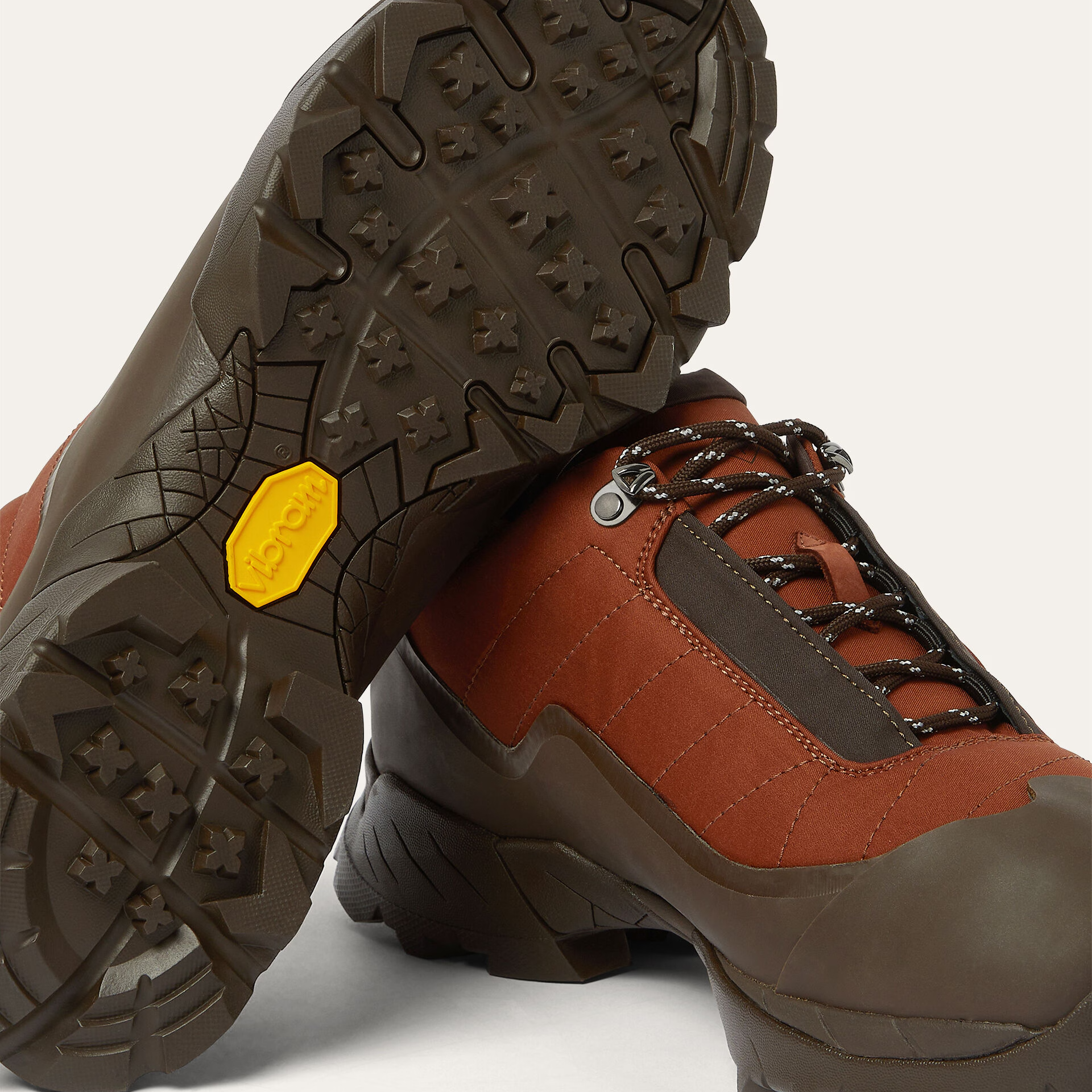 Loro Piana Katharina Hiking Sneaker in Suede Calf Split - Storm System®