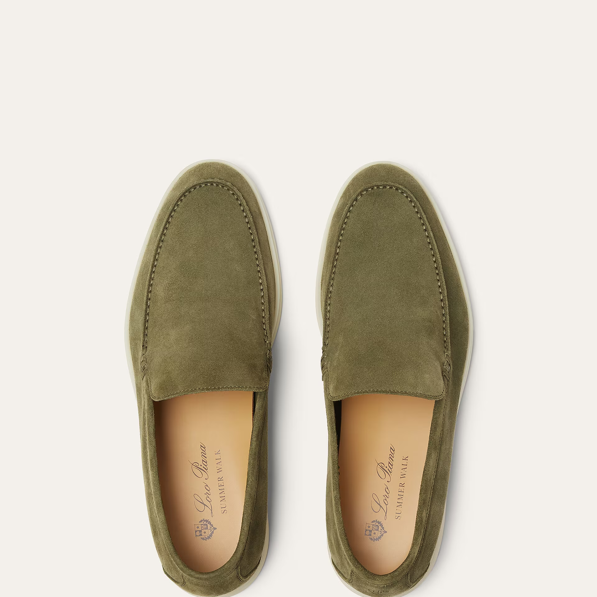 Loro Piana Summer Walk Loafer in Suede