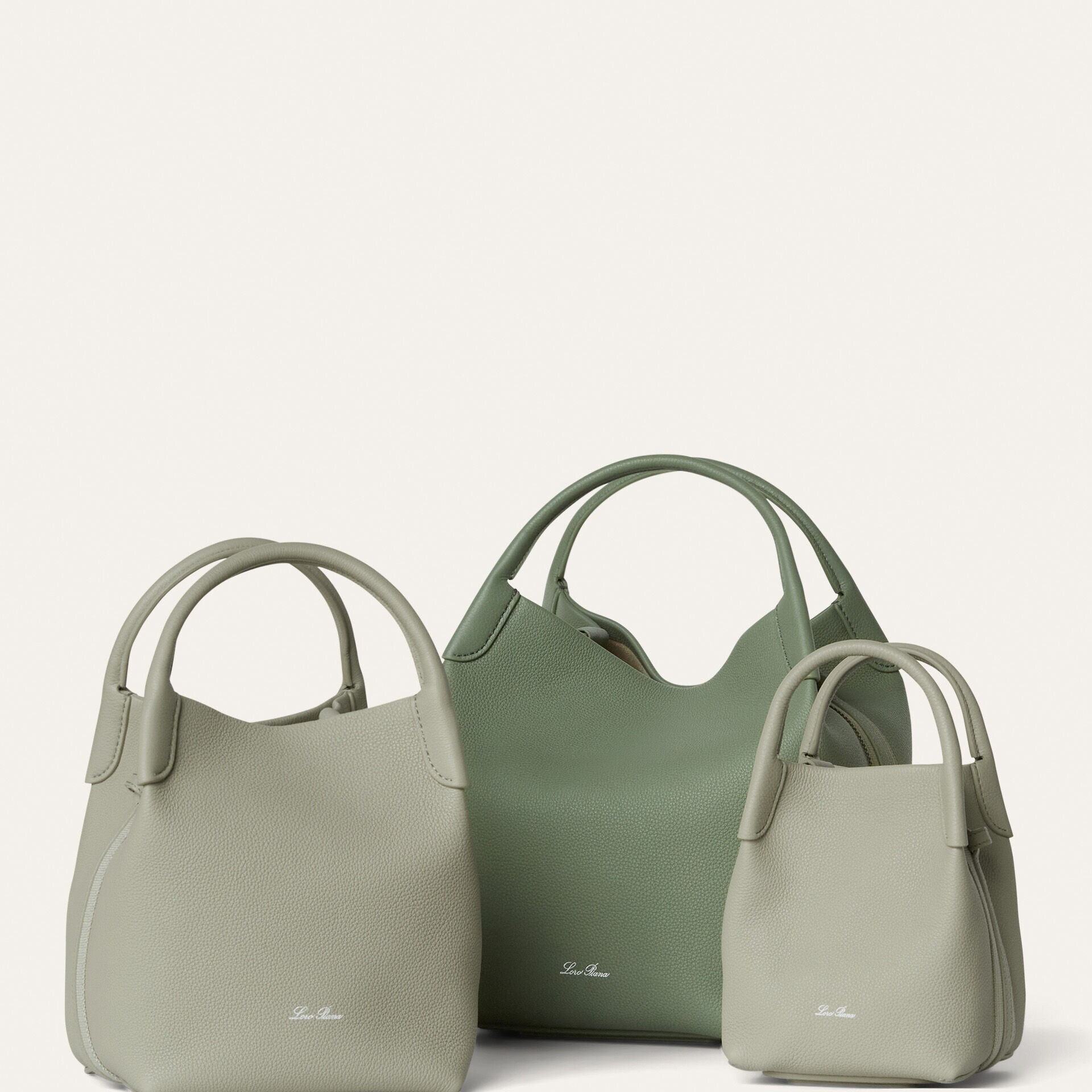 Loro Piana Micro Bale bag in Grained Calfskin