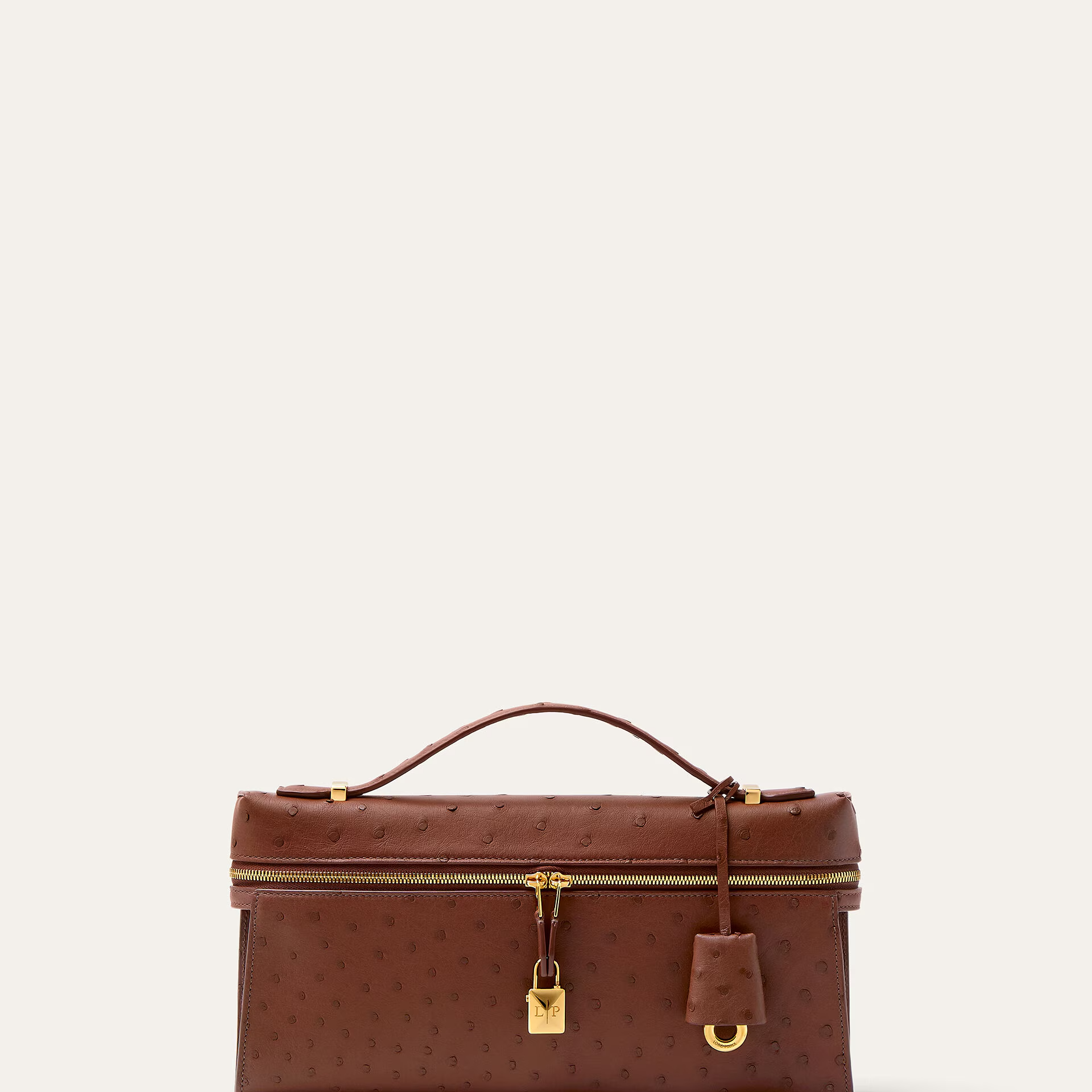 Loro Piana Extra Clutch L29 in Ostrich Leather