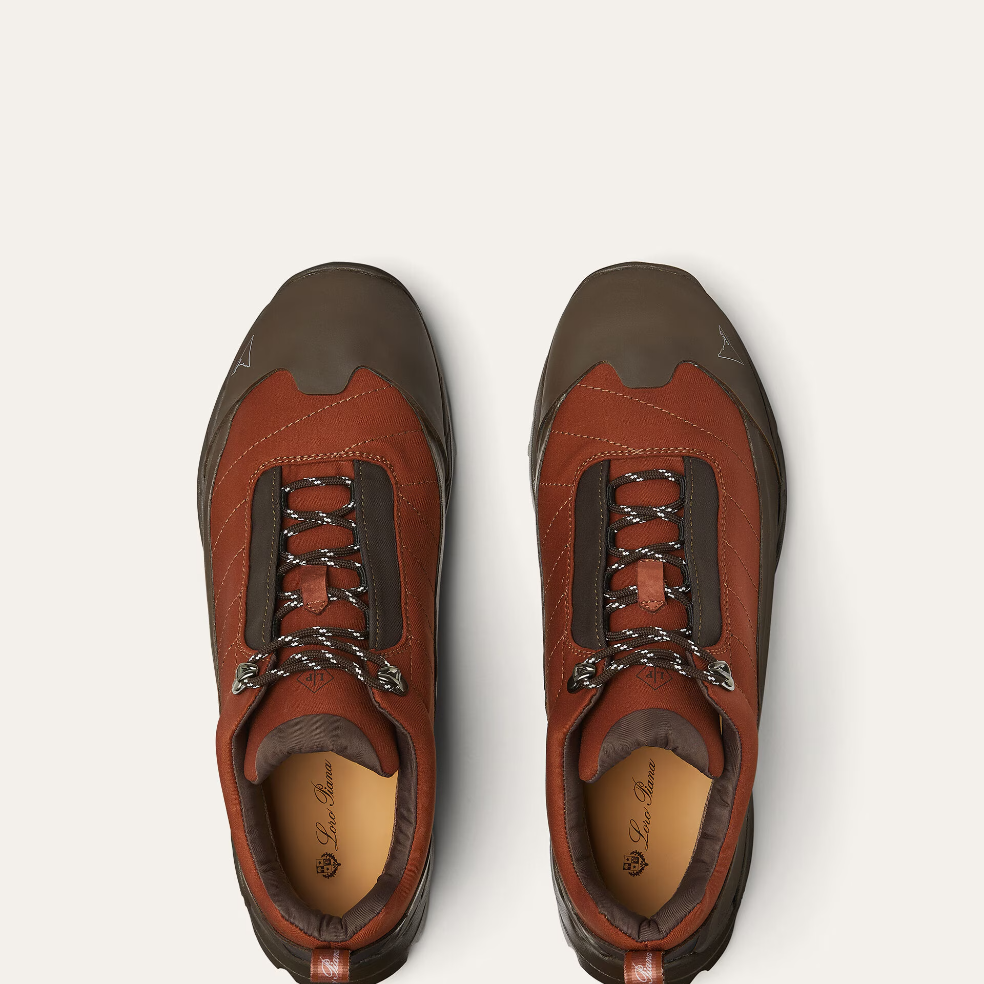 Loro Piana Katharina Hiking Sneaker in Suede Calf Split - Storm System®