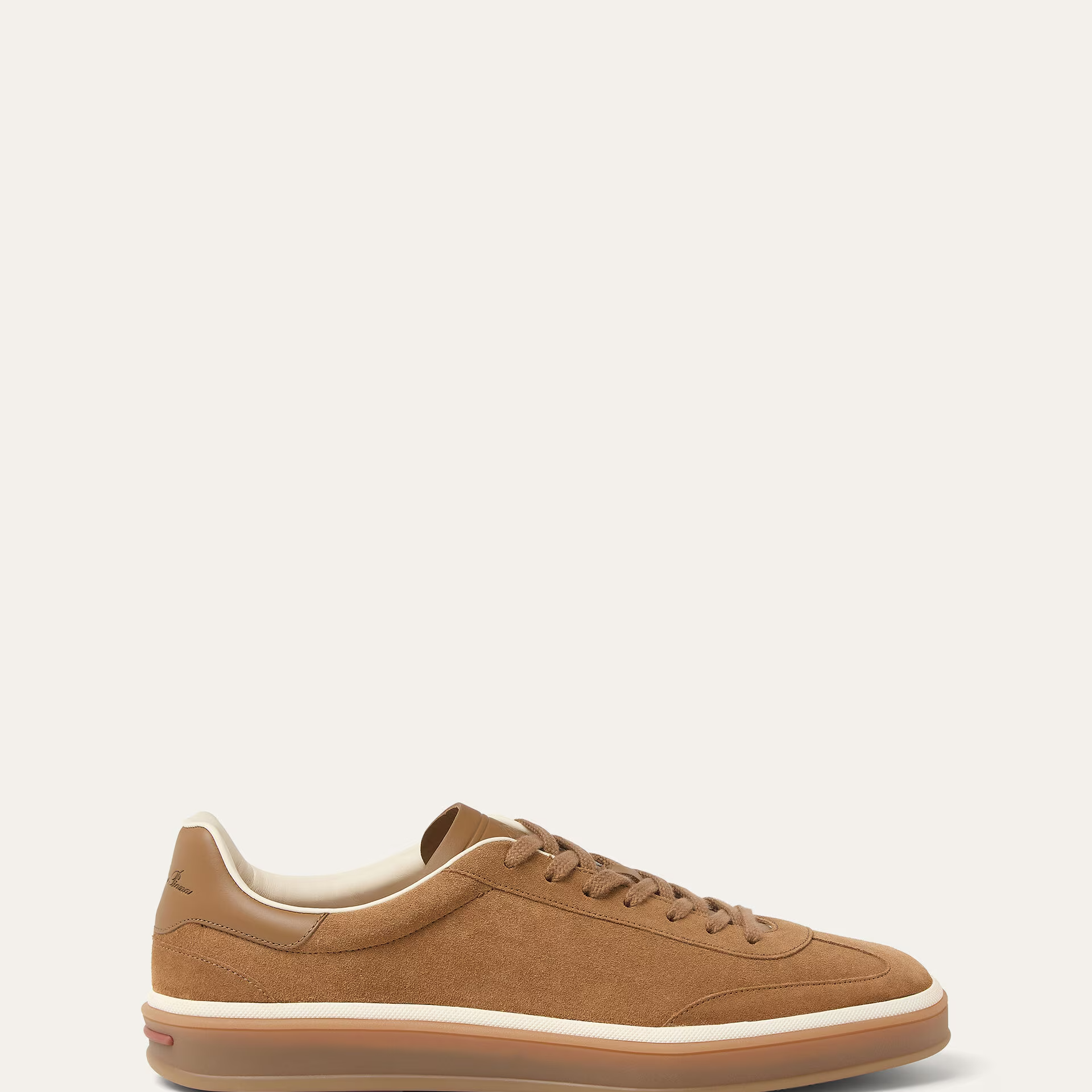 Loro Piana Tennis Walk Sneaker in Suede Calf Split
