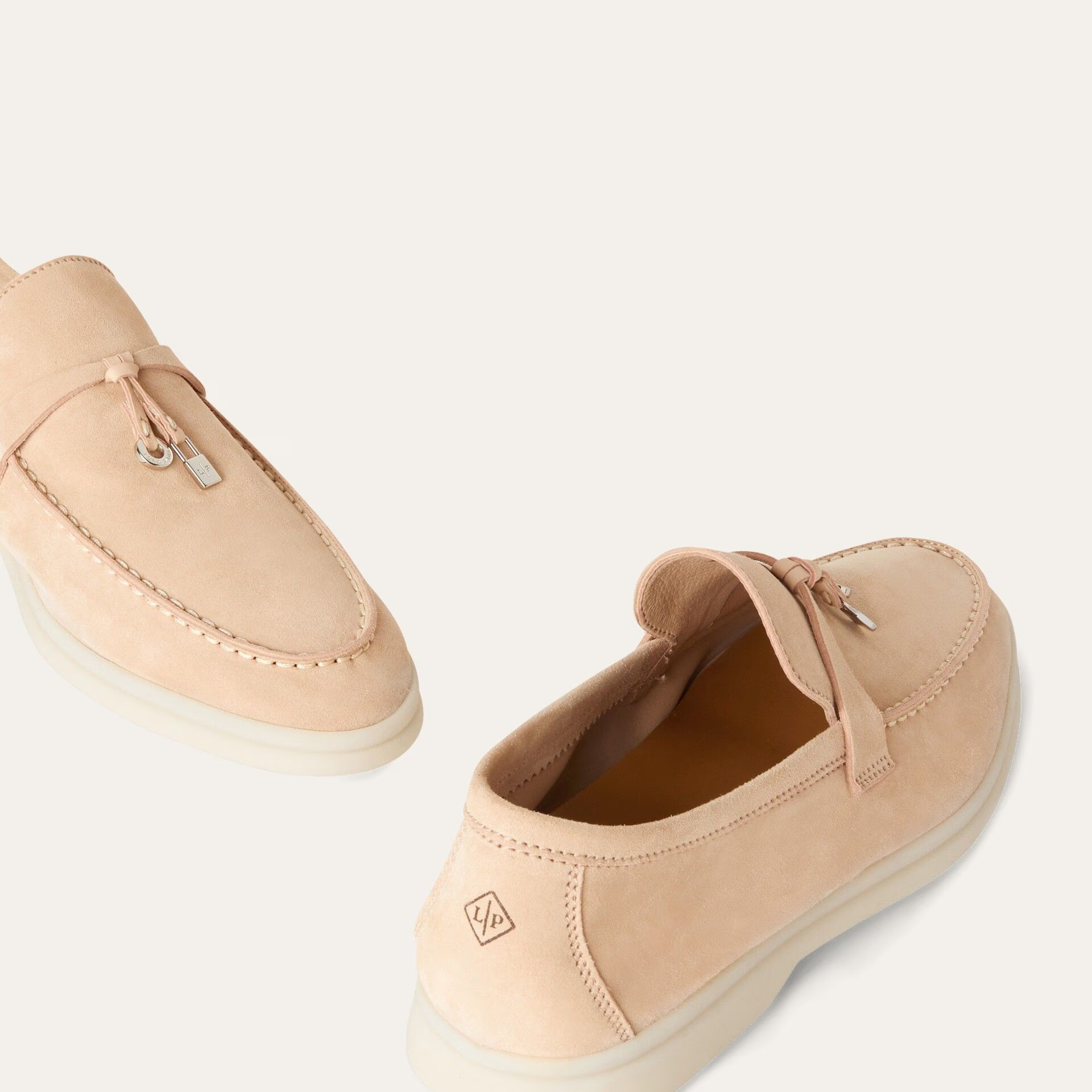 Loro Piana Summer Charms Walk Loafer in Suede