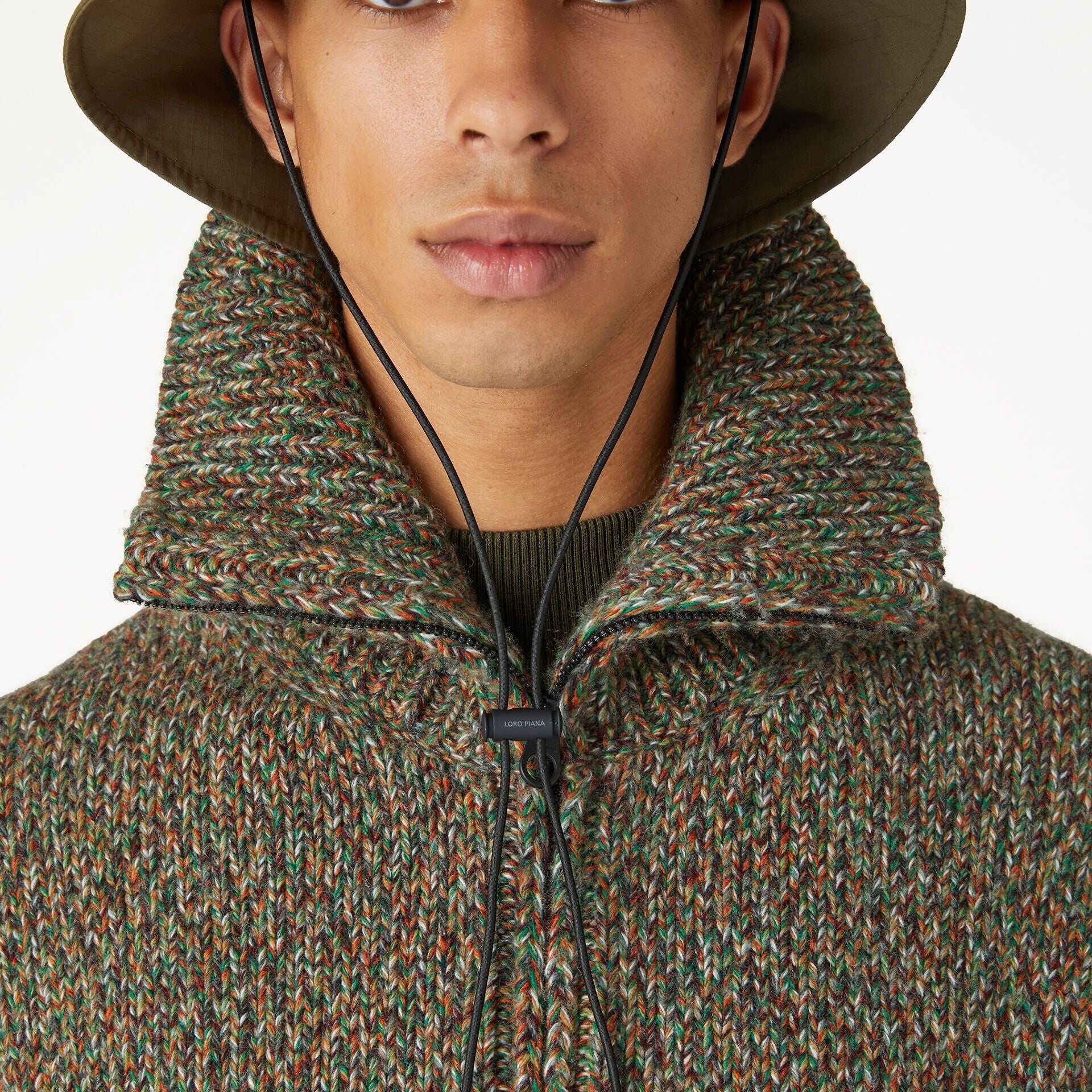 Loro Piana Bellamonte Bomber in Cashmere - Rain System®