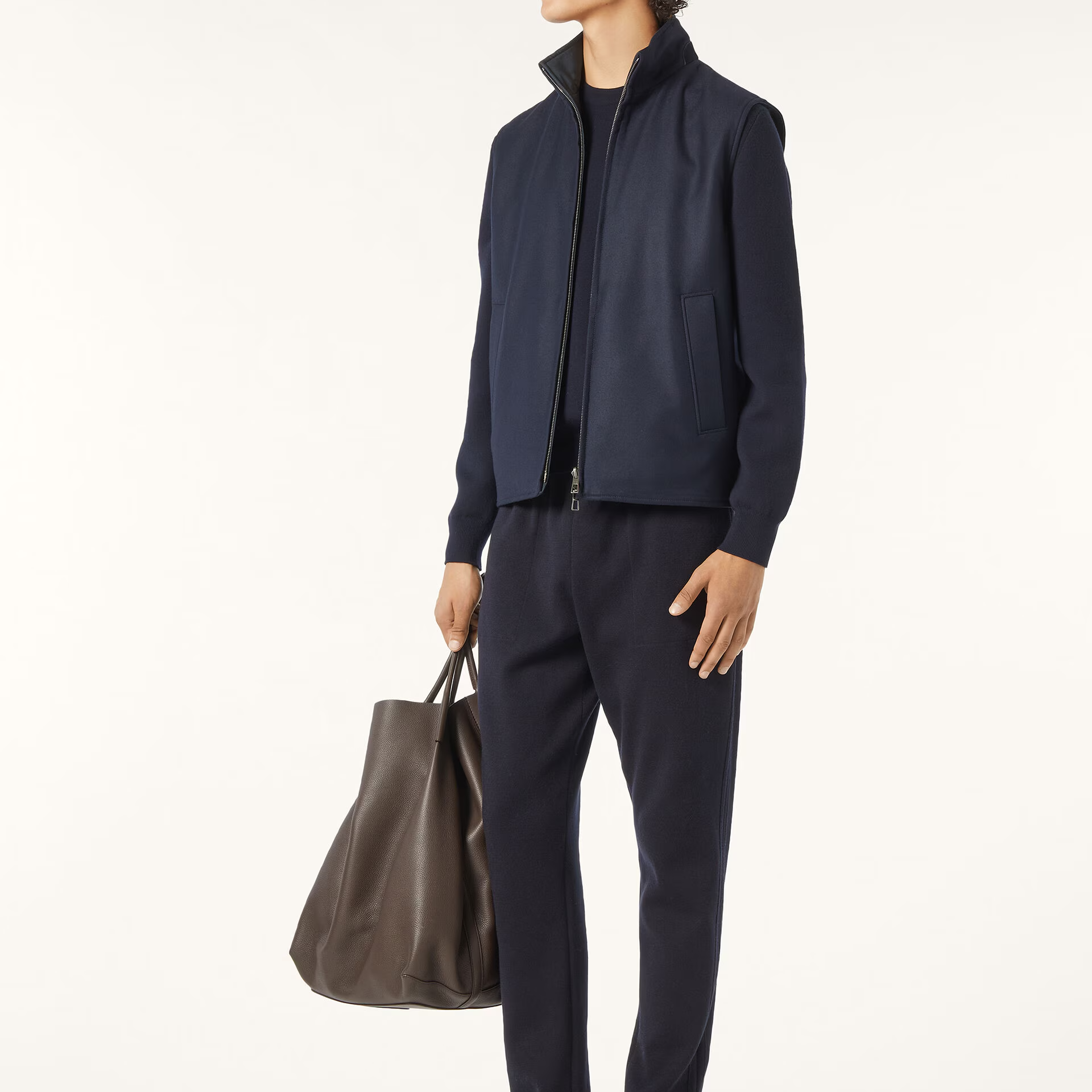 Loro Piana Grian The Gift of Kings® Vest in The Gift Of King® - Rain System®
