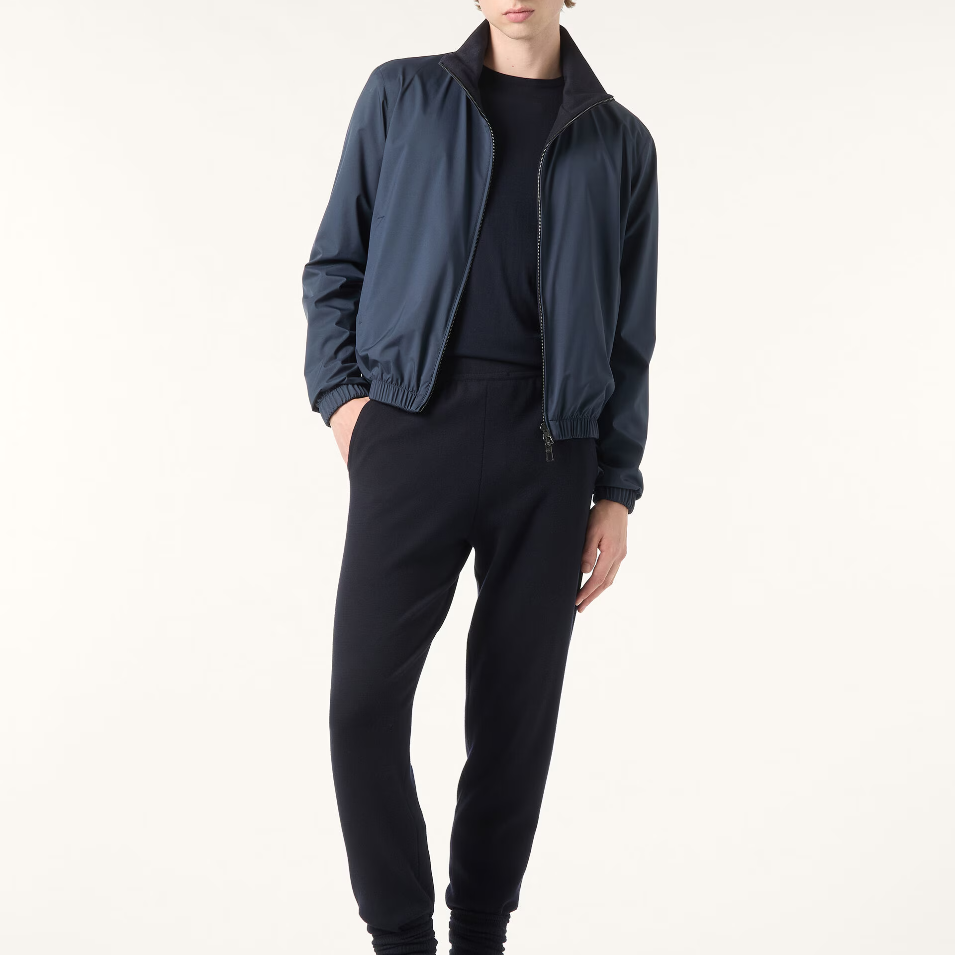 Loro Piana Windmate® Bomber Jacket in Windmate® - Storm System®