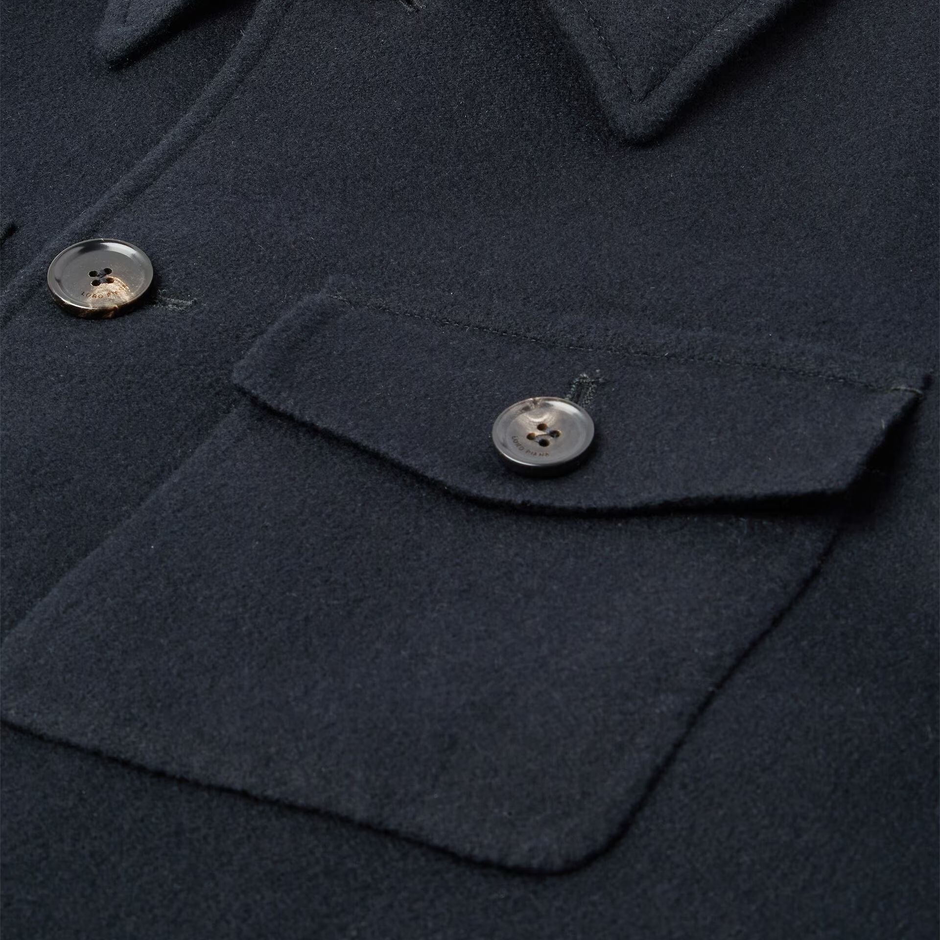 Loro Piana Devis Caban Coat in Cashmere