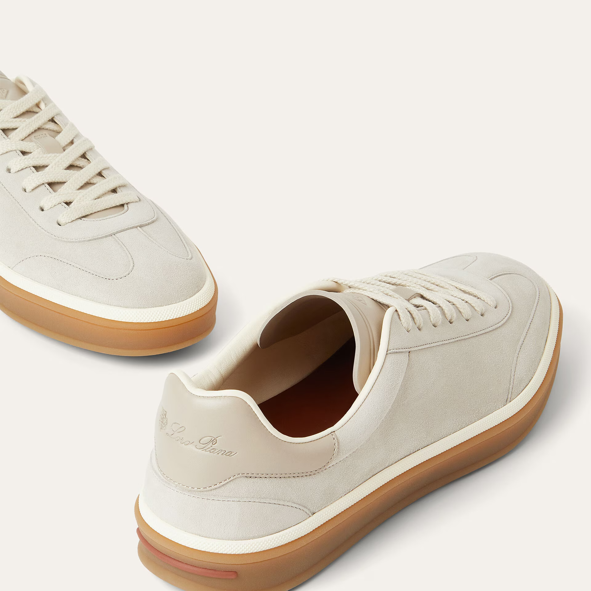 Loro Piana Tennis Walk Sneaker in Suede Calf Split