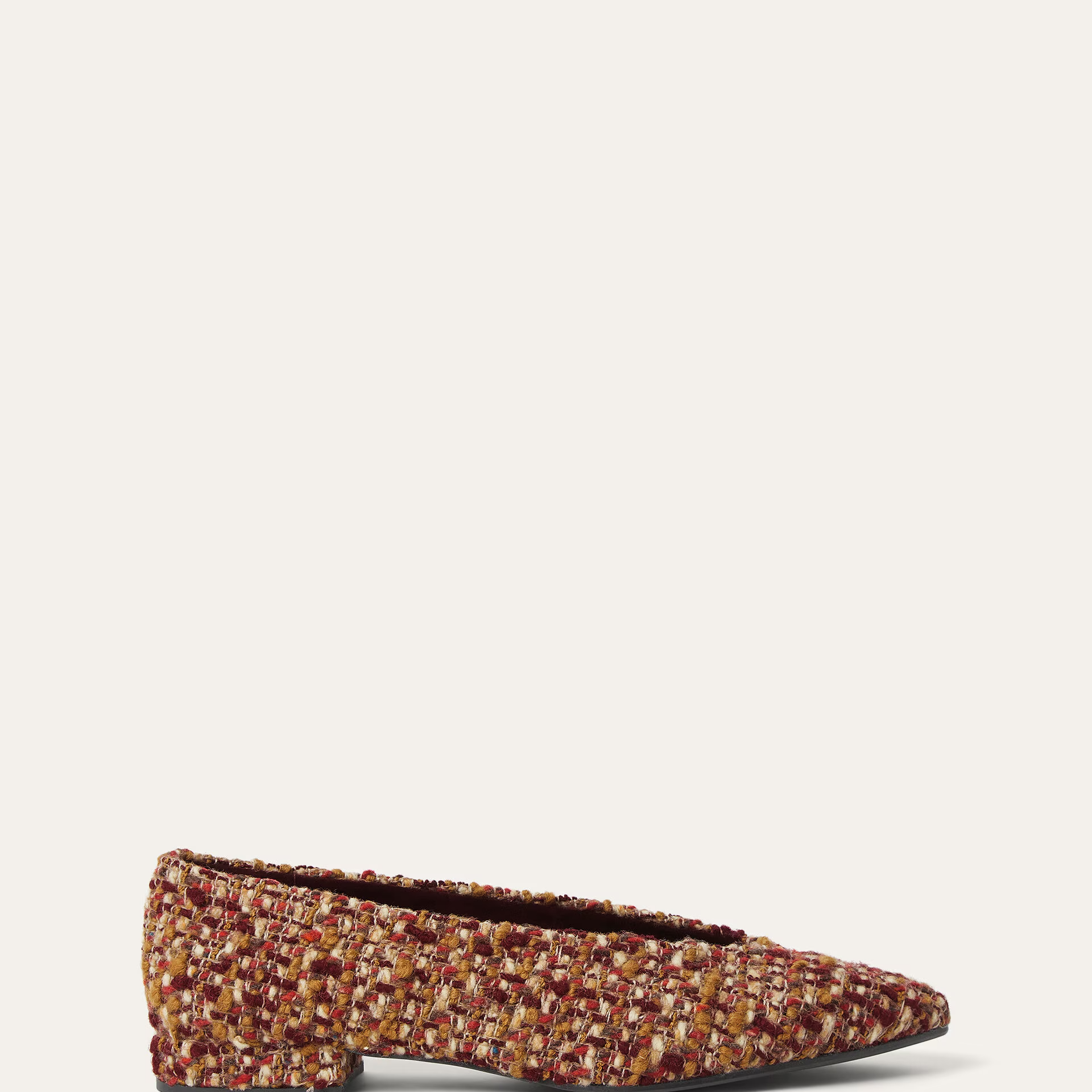 Loro Piana Rebecca Ballet Flat in Virgin Wool