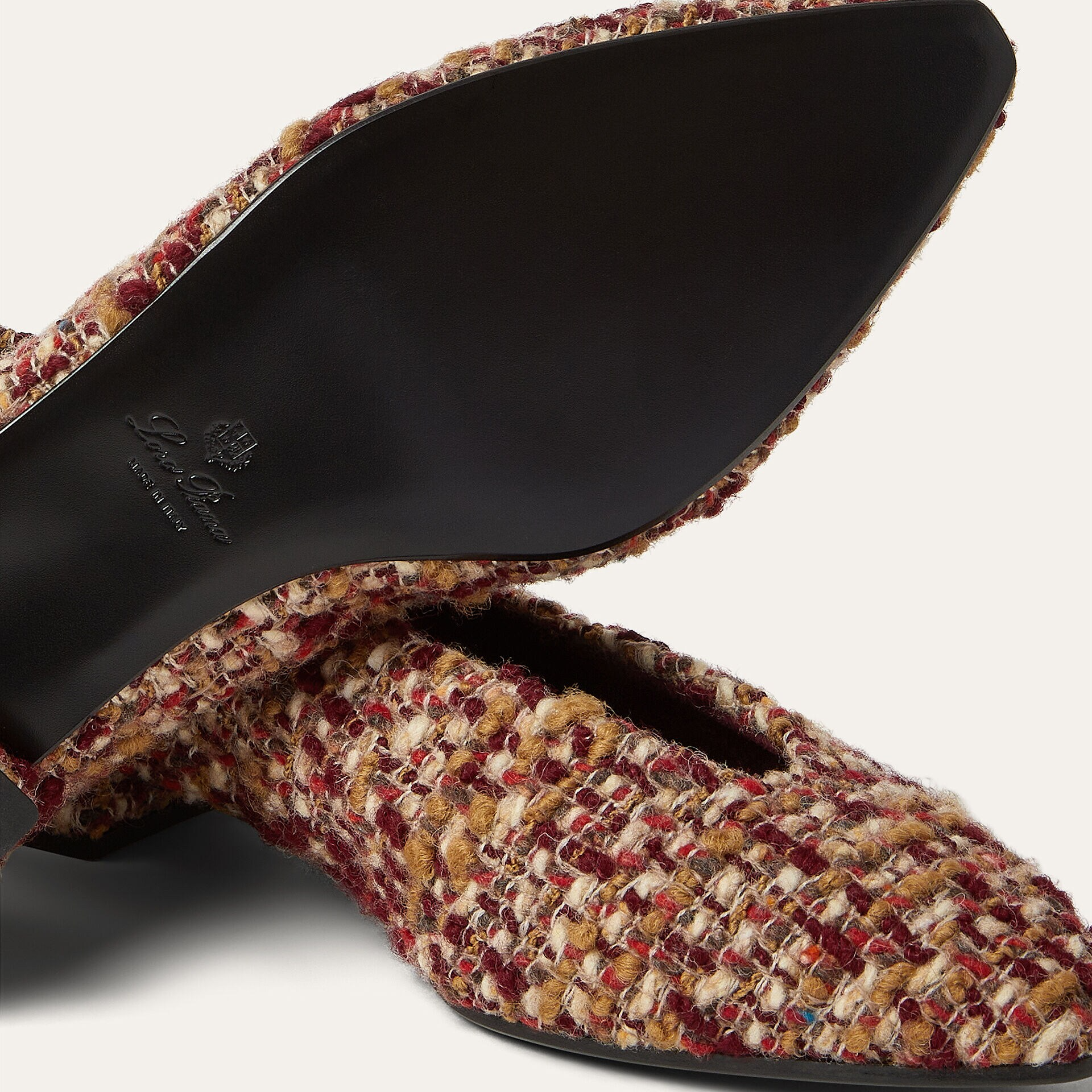 Loro Piana Rebecca Ballet Flat in Virgin Wool