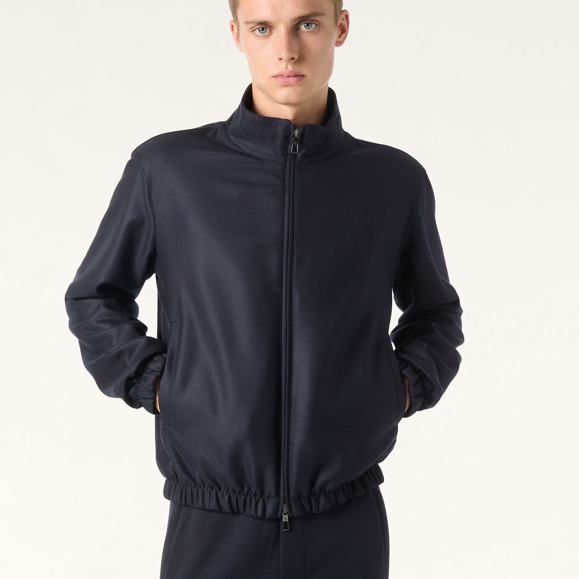 Loro Piana The Gift of Kings® Bomber Jacket in The Gift Of King® - Rain System®