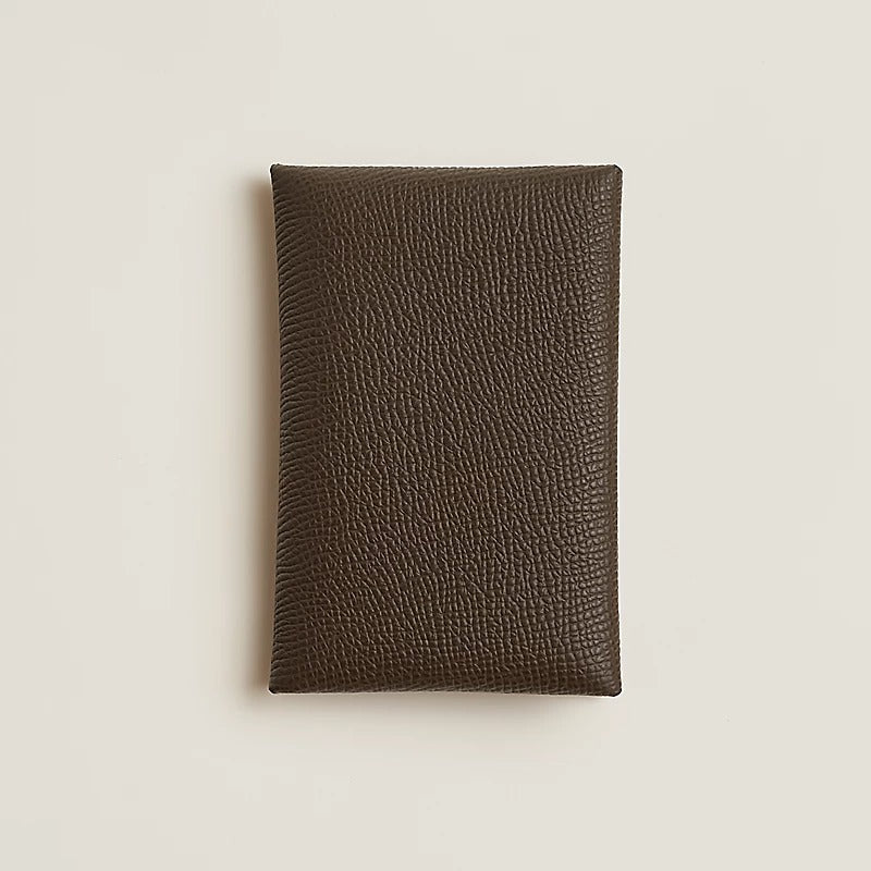 Hermès Calvi card holder