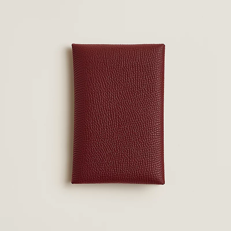 Hermès Calvi card holder