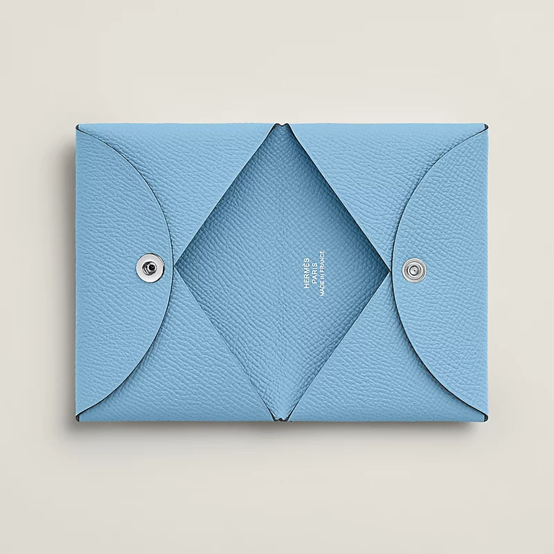 Hermès Calvi card holder