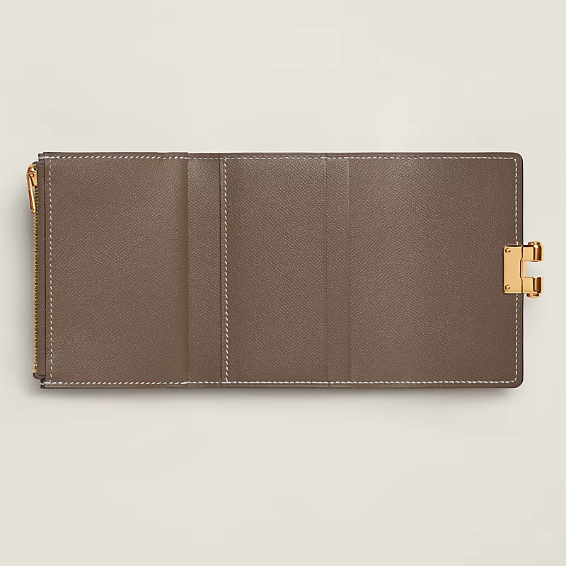 Hermès Charniere Compact wallet