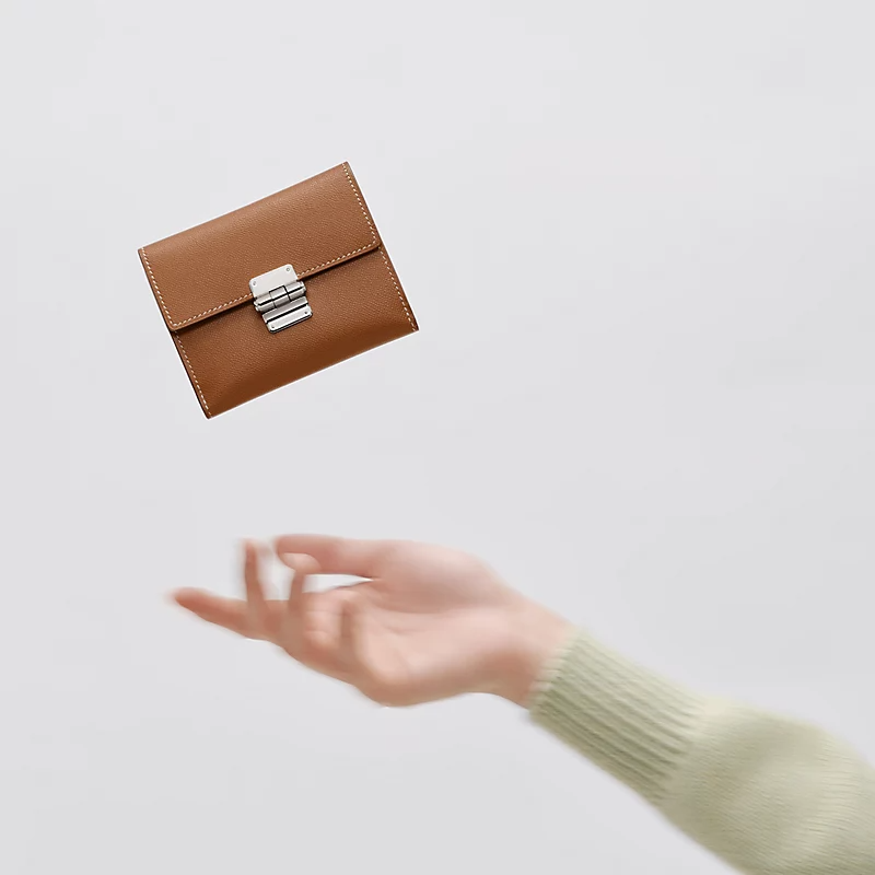 Hermès Charniere Compact wallet