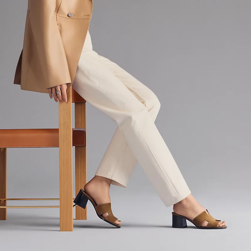 Hermès Helia 60 sandal