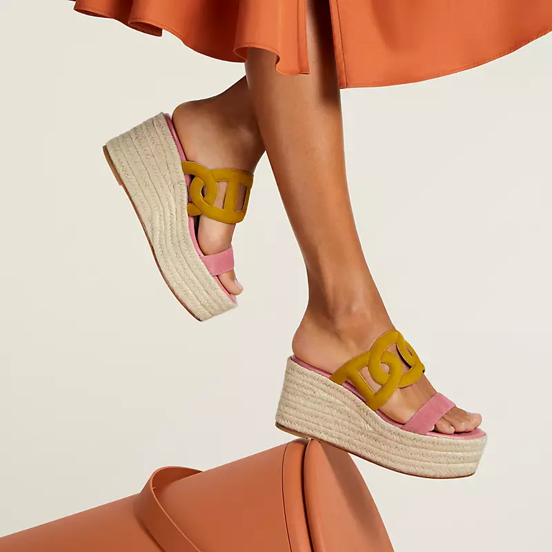 Hermès Ithea 30 espadrille