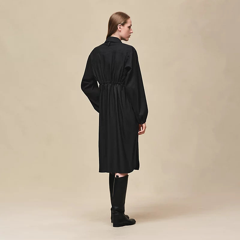 Hermès "Mosaique" shirt dress