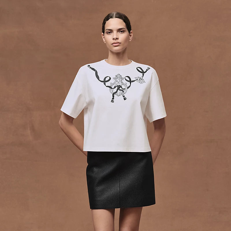 Hermès Printed boxy t-shirt