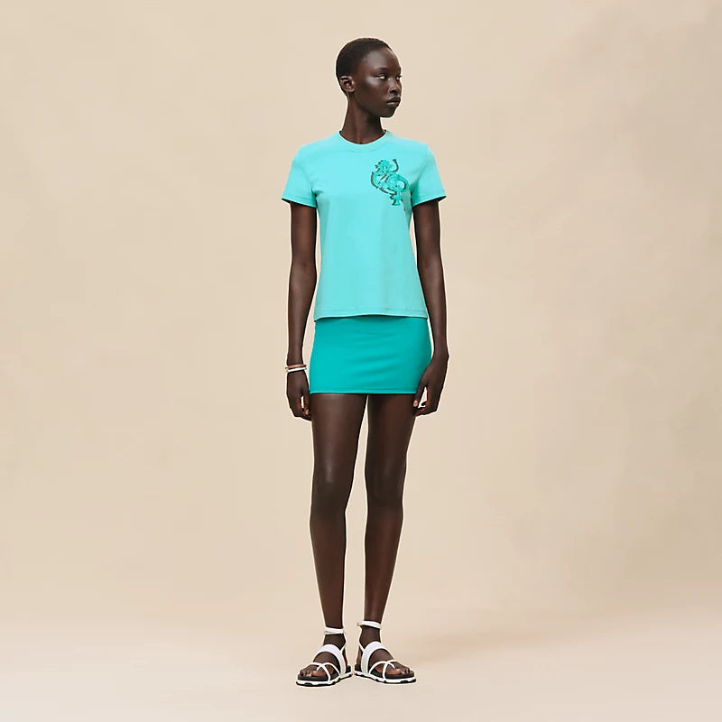 Hermès Printed straight t-shirt