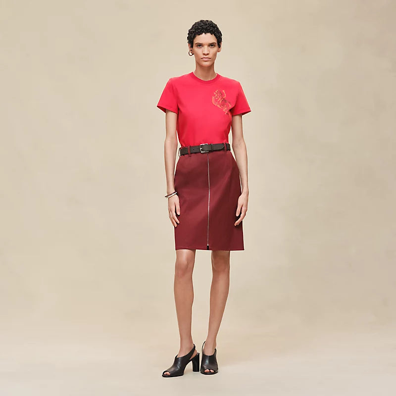 Hermès Printed straight t-shirt