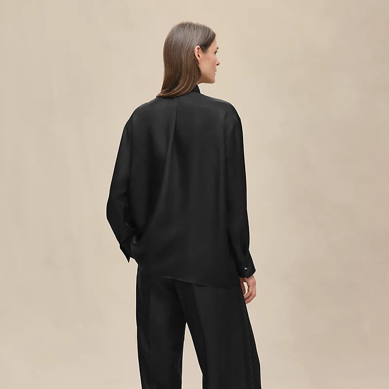 Hermès Shirt with braided collar